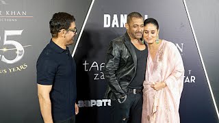 Salman Khan,Kareena Kapoor,And Aamir Khan Arrived At The Celebration Of 25 Glorious Yr Success Party