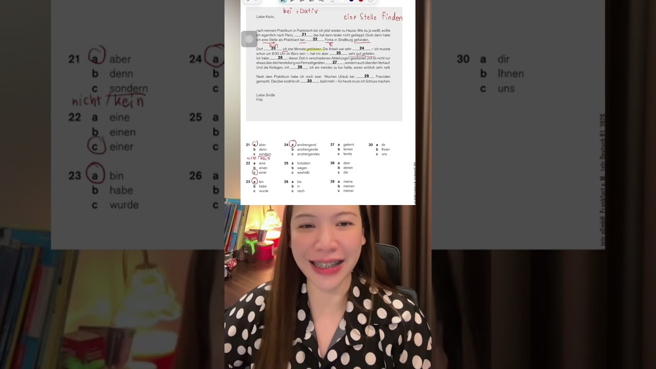 Telc B1 (Sprachbausteine Teil 1)