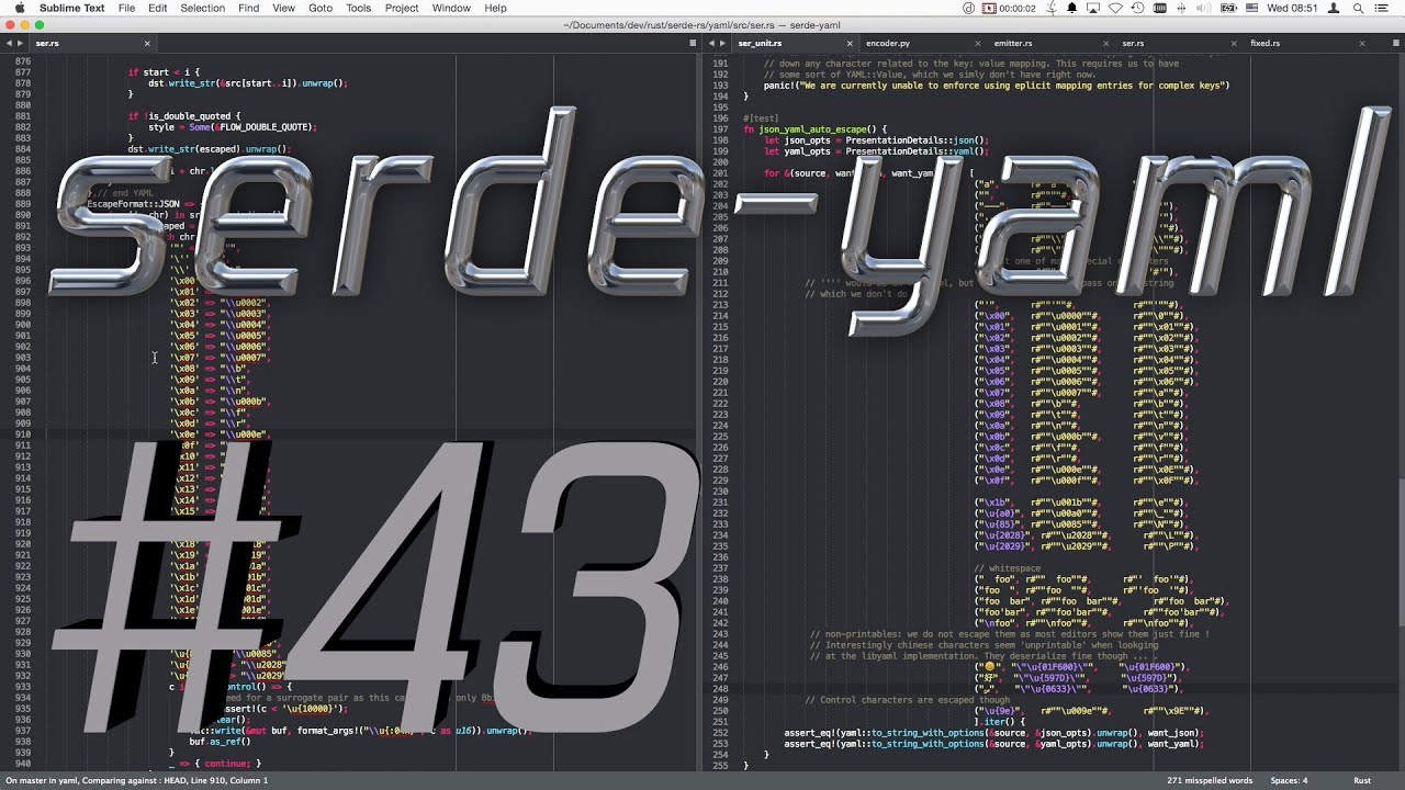 Serde yaml 43 flow style Inheritance And Minor Refactoring YouTube