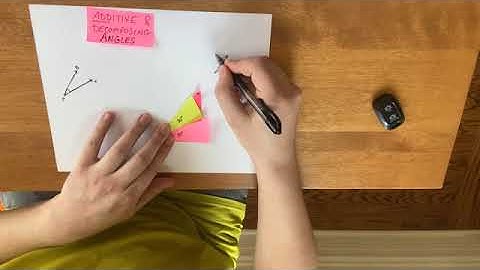 Adding & Subtracting Angles