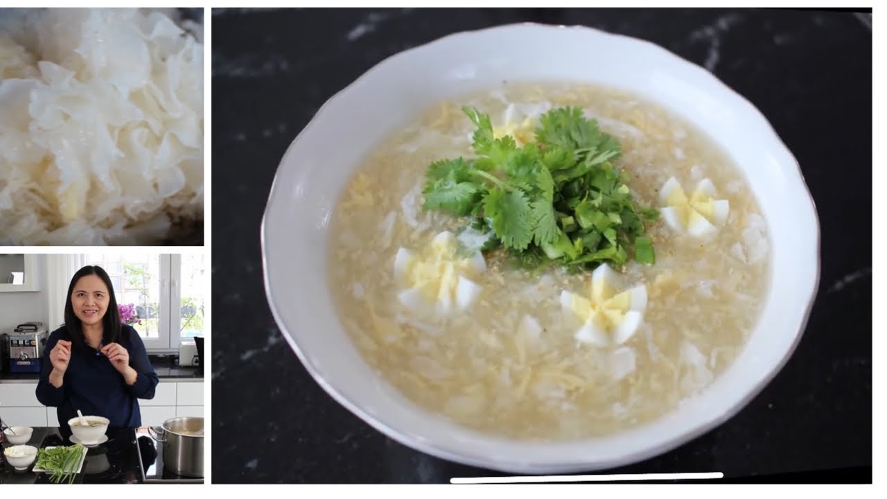 Krebssuppe mit Pilze Rezept | Súp cua nấm tuyết Tam‘s Cooking - YouTube