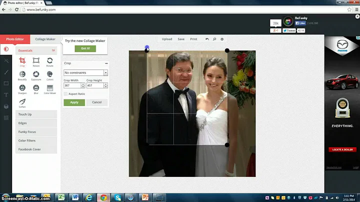 Tutorial on How to Use www.befunky.com