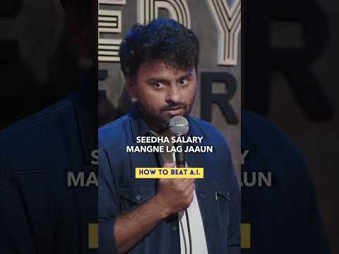 How to beat A.I. #standupcomedy #comedy #funnyshorts #satire #hindicomedy #peeyushkumar