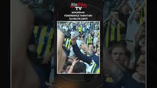 Fenerbahçe’nin yeni hocası Mourinho imzayı attı taraftarlarla selfie çekti