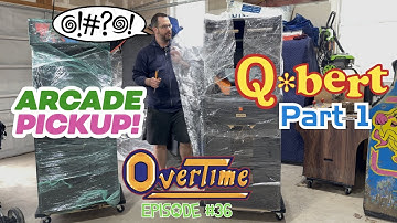 Q*bert Arcade Restoration Part 1: Project Pickup & Overview... plus maybe Mad Planets or Reactor?