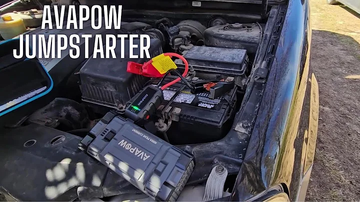AVAPOW Car Jump Starter | 4000A Peak Jumper