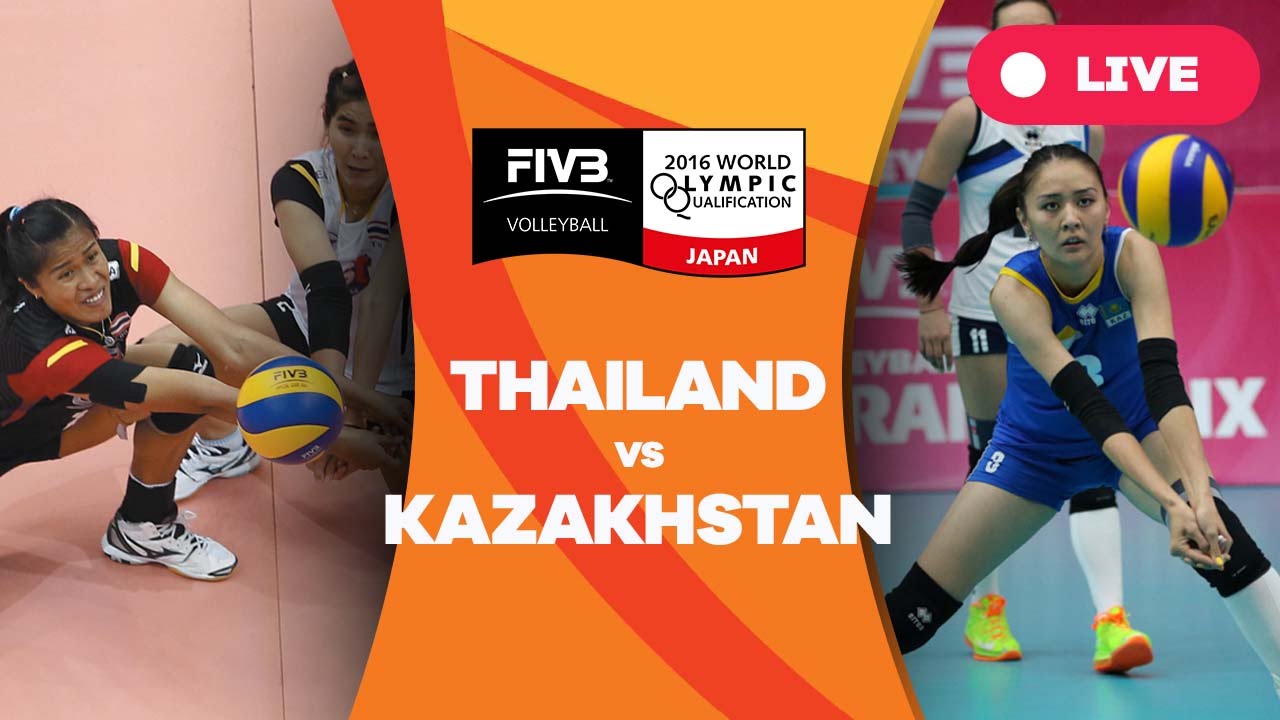 Thailand v Kazakhstan - 2016 Womens World Olympic Qualification Tournament 