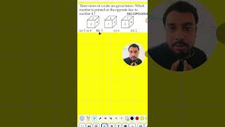 cube and dice reasoning question paper