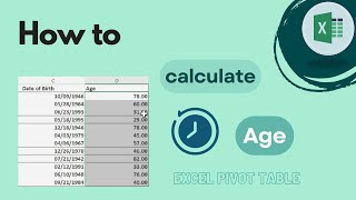 How to Calculate Age from Date of Birth in Excel