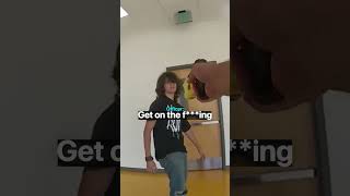 Teen Strikes Girlfriend In School Hallway