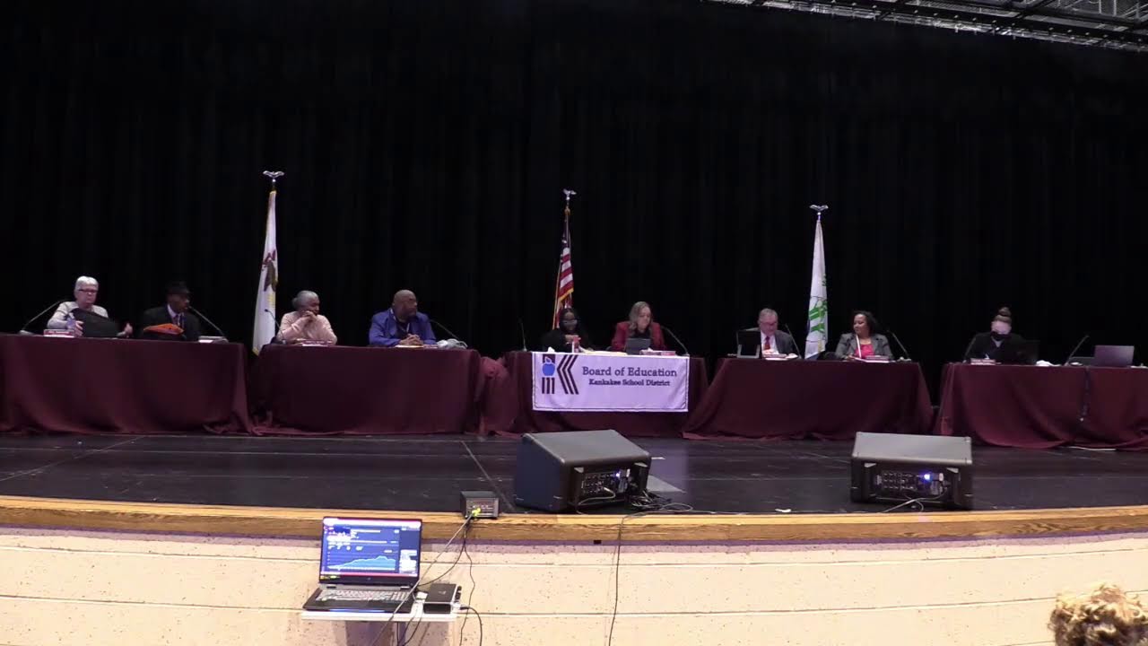 Kankakee District 111 Board Meeting Avis Huff 4/17/23 YouTube