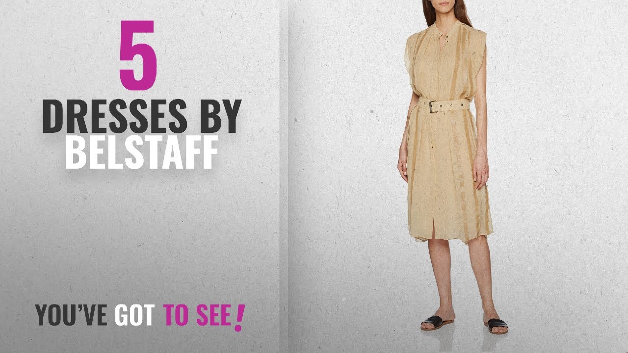 Top 10 Belstaff Dresses [2018]: Belstaff Women's Sleeveless Dress