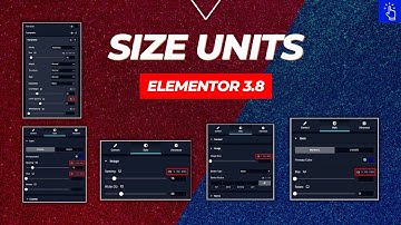 Size Units in Elementor 3.8 | Icon | Icon Box | Image Box | Testimonial | Blogging Unplugged Clips