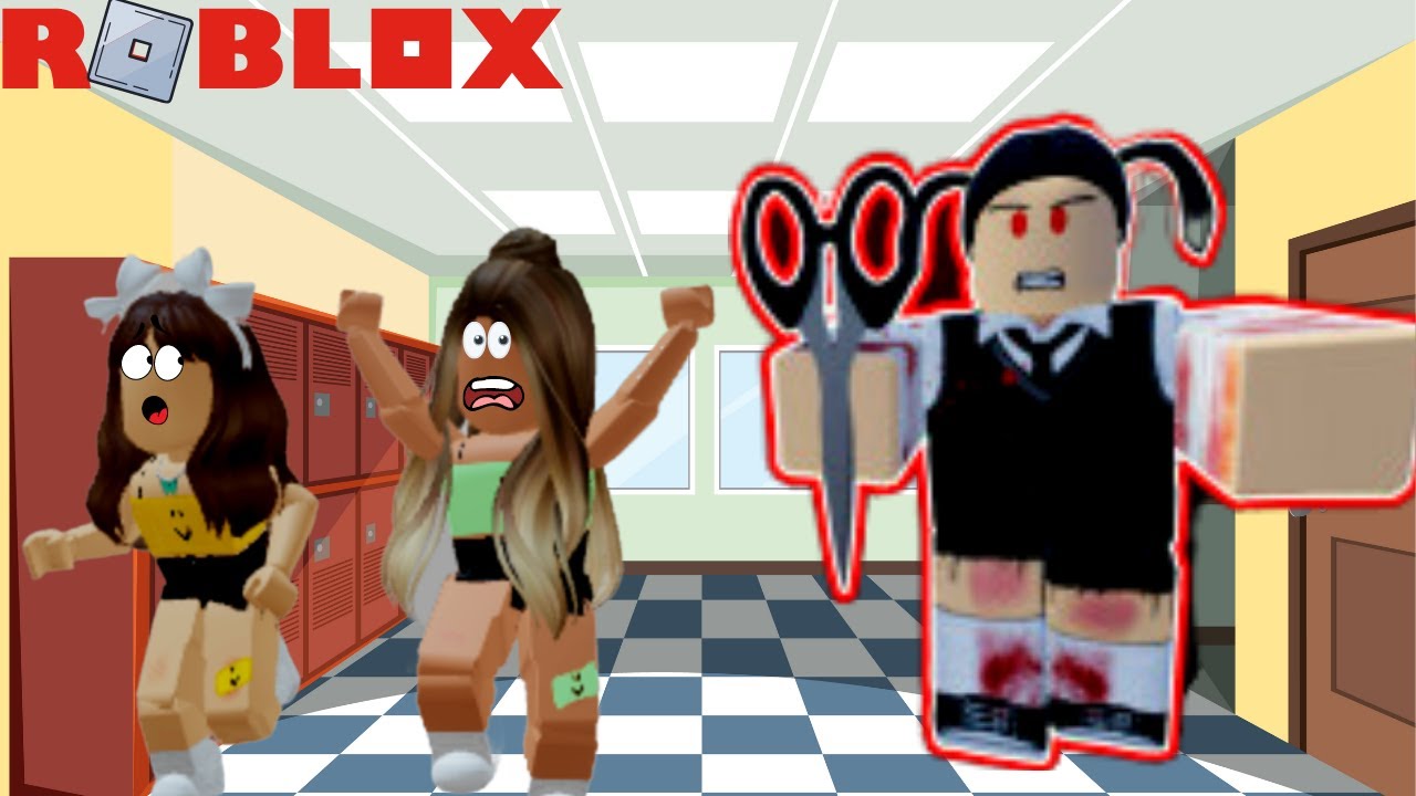 Roblox - ESCAPE DA MENINA DAS TESOURAS! 