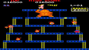 ARCADE MACHINES MAME CRAZY KONG PART II GRAPHIC FIX PINNY BOOTLEG HACK 1981 HOMEBREW