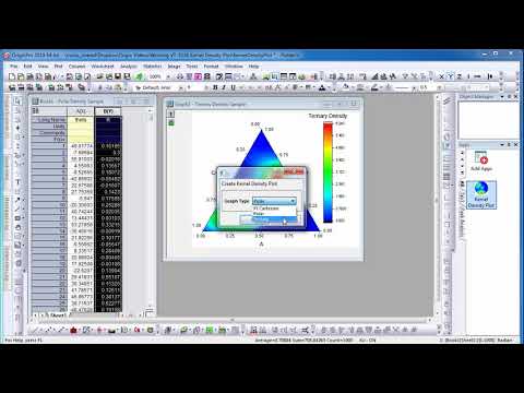 Kernel Density Plot App - Korean