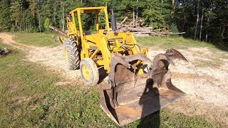 Adding a Third Function To an Old Tractor Loader Then Buying and Fixing a Grapple Bucket