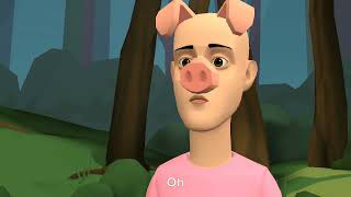 Plotagon City Vs Word World Clic Caillou Slaps Duck Grounded