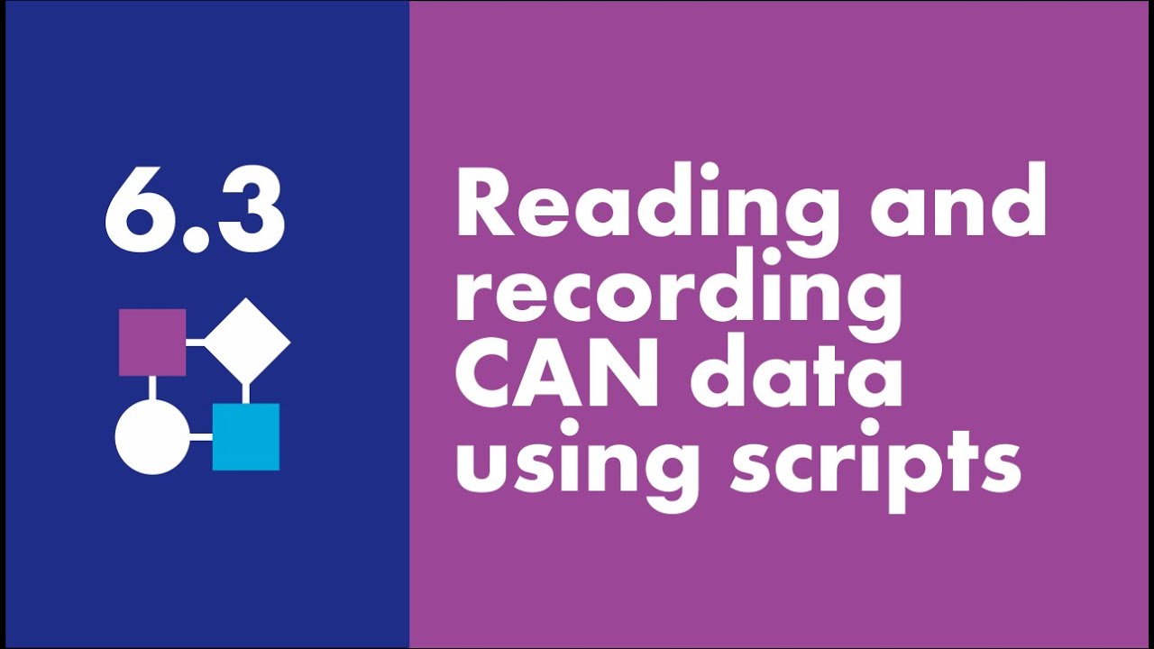 Reading and recording CAN data using scripts Easy Logic Creators