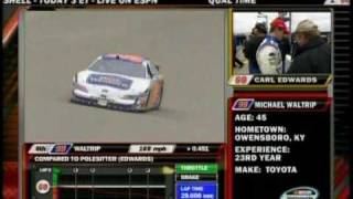 2009 NNS Pepsi 300 - Michael Waltrip Qualifying
