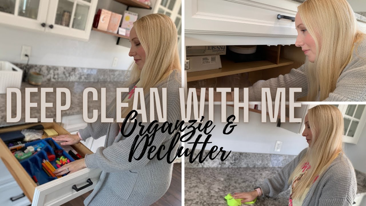 Deep Clean with Me // Organize & Declutter - YouTube
