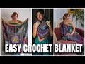 How to Crochet the Encircle Blanket | Beginner-Friendly Step-by-Step Tutorial