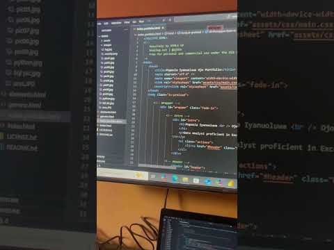 My portfolio website