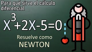 PARA QUÉ SIRVE EL CÁLCULO DIFERENCIAL. Ecuación usando el Método de Newton, métodos numéricos