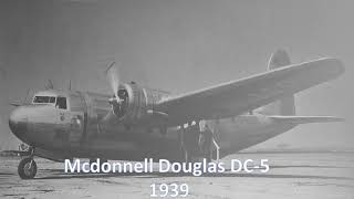 All Mcdonnell Douglus plane (1933-1998) (DC-1  to MD-95 (Boeing 717)
