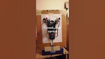 Arduino Drawing Robot (comparing closed vs open loop control)