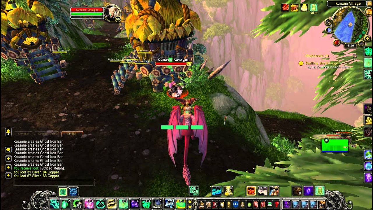 Stalling the Ravage Quest - World of Warcraft