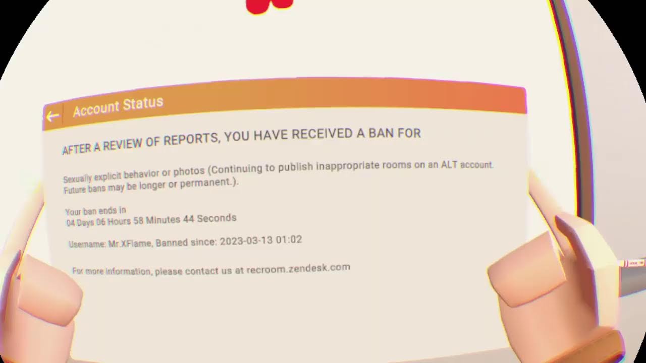 (Live) Rec Room · IM BANNED? (MrXFlame)