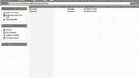 Saving GroupWise emails to Read in Outlook