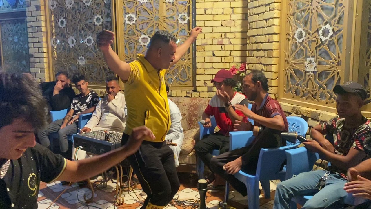 حنة الاخ كرار السعدوني  مع المطرب فيصل والعازف العود حمد غافل