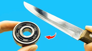 KNIFE Like Razor Sharp in 1 Minute! THIS Tool Works Like Magic