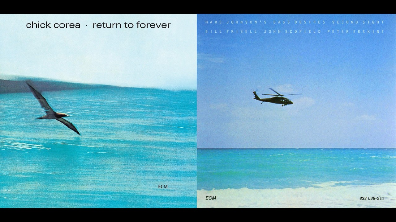 夏に聴きたい【海ジャケ】フュージョン（海外プレイヤー編）MIX ● Fusion Jazz Cover Art Of The Sea【1080p】