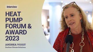 Heat Pump Forum & Award 2023 - Interview With Andrea Voigt