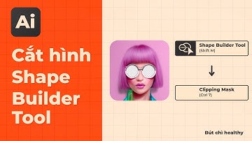 #14 - Cắt hình trong AI chừa phần đục lỗ bên trong | Cut Out Objects in Illustration