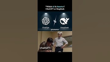 "DeepSeek vs ChatGPT: Who Wins the AI Battle?  #deepseek #chatgpt #ai #trending #gpt #shortsfeed