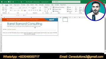 New Perspectives Excel 2019 | Module 3: End of Module Project 1 | #barrelbarnardconsulting