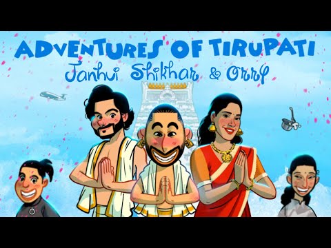 Tirupati Vlog with Janhvi Kapoor, Shikhar Pahariya & Orry 📹