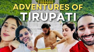 Tirupati Vlog with Janhvi Kapoor, Shikhar Pahariya & Orry 📹