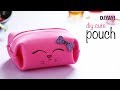 Diy pouch bag  makeup pouch  zipper pouch