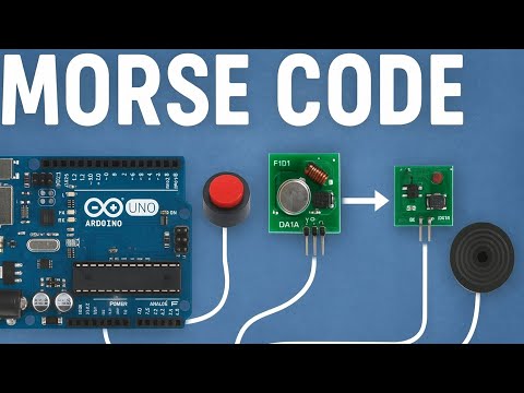 Arduino Wireless Morse Code Project | RF Transmitter & Receiver Tutorial (433MHz)