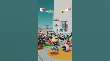 Astro Bot Calls His Friends for a Dance #AstroBotDance #DanceWithFriends #astrobot #shorts #funny