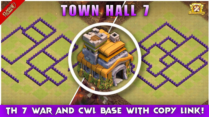 INSANE TH7 WAR & CWL BASE 🔥 | Best Defense + Copy Link! Clash of Clans