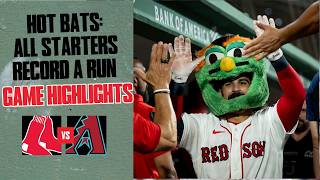 D-backs vs Red Sox Game Highlights 26 MLB Highlights