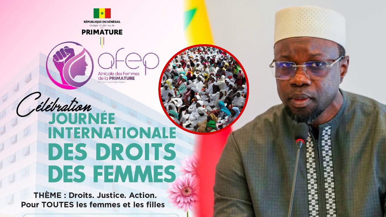 L'Amicale des Femmes de la Primature célèbre le 08 Mars avec Ousmane Sonko