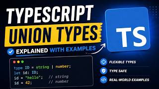 #15 TypeScript Union Types Crash Course #typescript  #javascript #react #programming