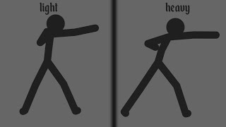Tutorial how to animate a light and heavy Punch | Sticknodes